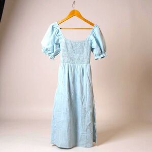 Vintage Smocked Belle Dress - 100% Cotton
